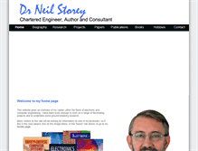 Tablet Screenshot of neilstorey.com